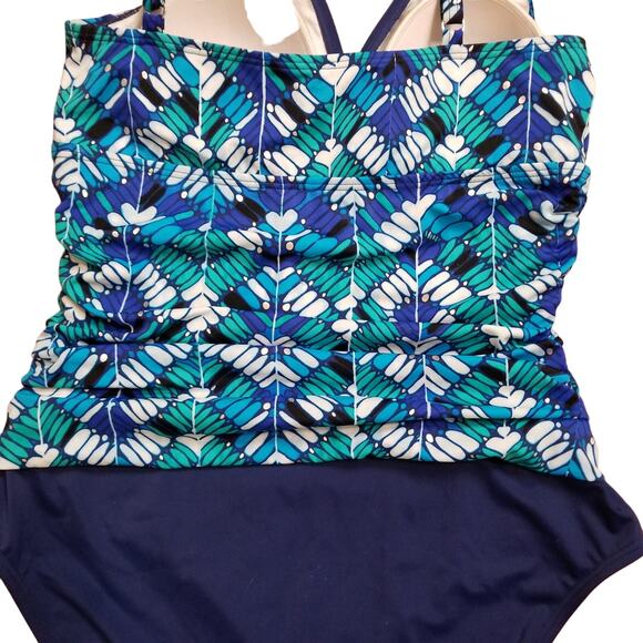 Unbranded Women's One Piece Multicolor Swimsuit Size - See Measurements - Picture 6 of 8